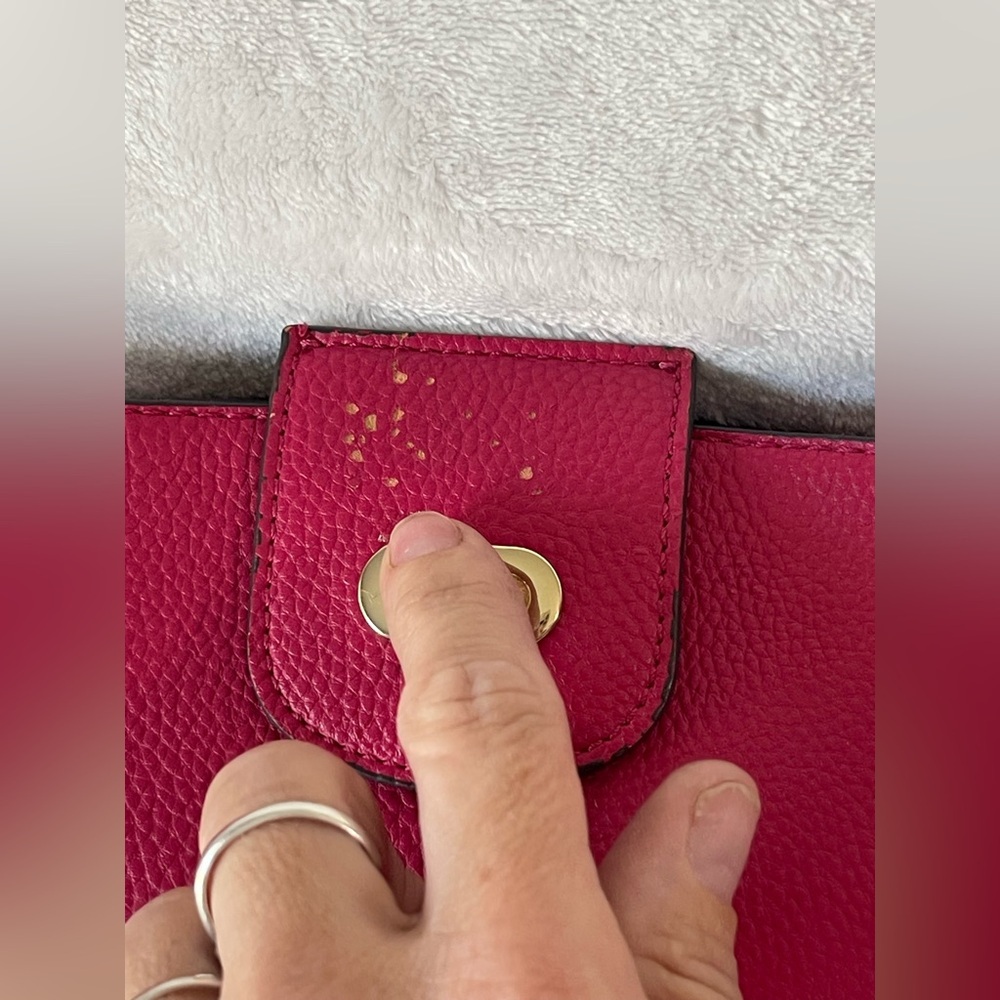 Nanette Lepore Purse Vegan Leather pink purse - Picture 4 of 11
